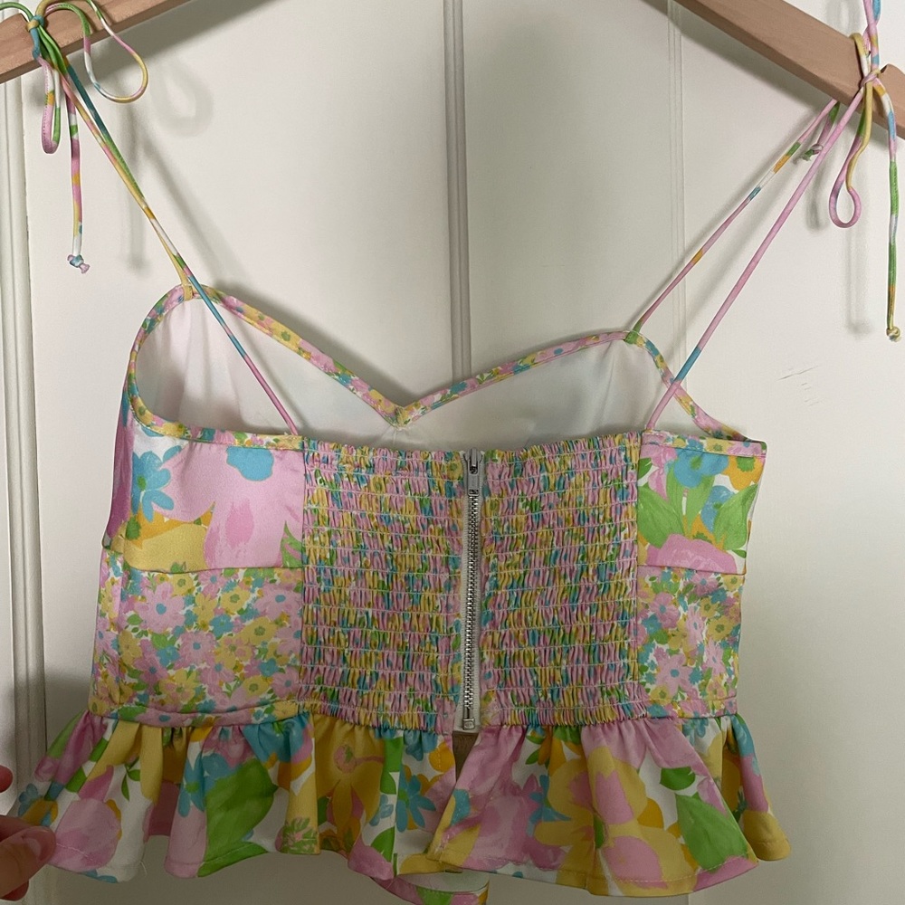 FOR LOVE AND LEMONS Flora Top Size S